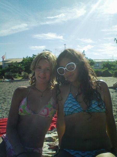 sur la plage privé