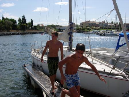 o cap sur lé ponton